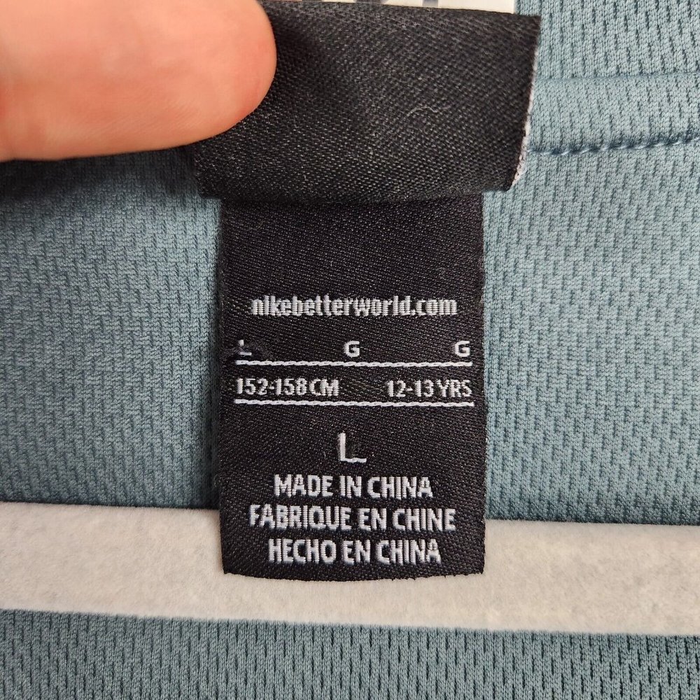 Nike Jacket Boys Large Orange Gray Hoodie Splatter 12/13 Years Youth Full Zip - Picture 10 of 14